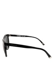 Dolce & Gabbana DG4281 Black Round Frame Full Rim Eyewear Sunglasses