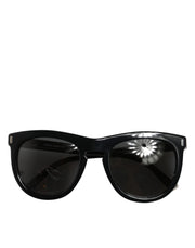 Dolce & Gabbana DG4281 Black Round Frame Full Rim Eyewear Sunglasses