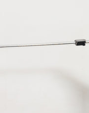 Dolce & Gabbana DG4343F Black Acetate Frame Pilot Shades Sunglasses