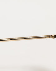 Dolce & Gabbana DG2198 Brown Leopard Print Gradient Round Sunglasses