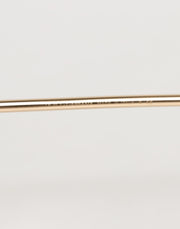 Dolce & Gabbana Pink Gold Metal Round Shades Eyewear Sunglasses