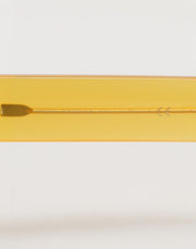 Dolce & Gabbana Yellow Acetate Eccentric Sartorial Sunglasses