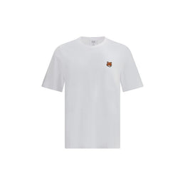 Maison Kitsuné White Cotton T-Shirt