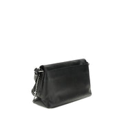 Zadig & Voltaire Black Calf Leather Bos Taurus Shoulder Bag