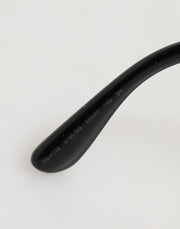 Dolce & Gabbana Black Silver Sequin Butterfly Polarized Sunglasses