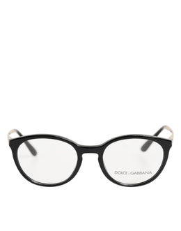 Dolce & Gabbana Black Acetate Cat Eye Frame Eyeglass Reading Glass