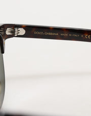 Dolce & Gabbana DG4317F Brown Tortoiseshell Pilot Frame Shades Sunglasses
