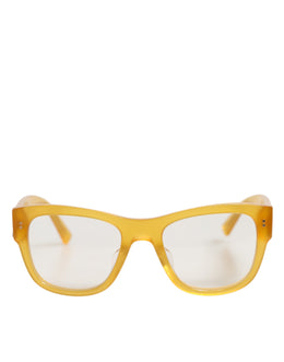 Dolce & Gabbana DG4338F Yellow Acetate Eccentric Sartorial Sunglasses