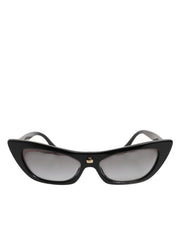 Dolce & Gabbana Black Re-Edition DNA Cat-Eye Frame Sunglasses