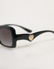Dolce & Gabbana DG6152 Black Sacred HeartDevotion Square Frame Sunglasses