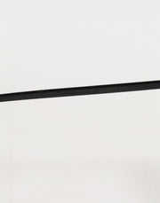 Dolce & Gabbana DG2225 Black Gold Lace Frame Brown Gradient Sunglasses