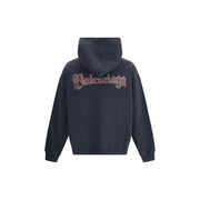 Balenciaga Black Cotton Sweatshirt