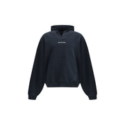 Balenciaga Black Cotton Sweatshirt
