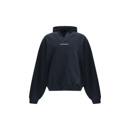 Balenciaga Black Cotton Sweatshirt