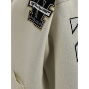 Off-White Cream Cotton Cardigan