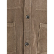 Cruna Brown Cotton Coat
