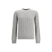 Aragona Cashmere Gray Cashmere Sweatshirt