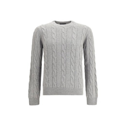 Aragona Cashmere Gray Cashmere Sweatshirt