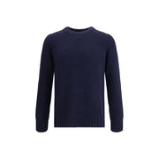 Aragona Cashmere Blue Merino Wool Sweatshirt