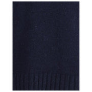 Aragona Cashmere Blue Merino Wool Sweatshirt