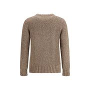 Aragona Cashmere Brown Merino Wool Sweatshirt