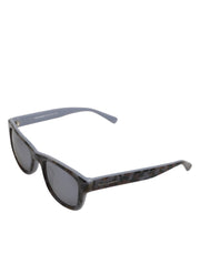 Dolce & Gabbana DG4284F Gray Tortoiseshell Blue Acetate Shades Sunglasses