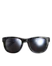 Dolce & Gabbana DG4284F Gray Tortoiseshell Blue Acetate Shades Sunglasses