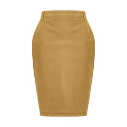 Saint Laurent Beige Denim Skirt