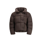 IENKI IENKI Brown Nylon Coat