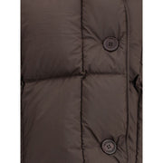IENKI IENKI Brown Nylon Coat