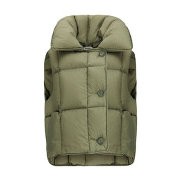 IENKI IENKI Green Nylon Sleveless Jacket