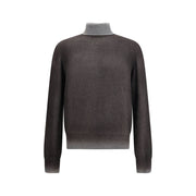 Aragona Cashmere Gray Cashmere Turtleneck