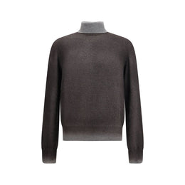 Aragona Cashmere Gray Cashmere Turtleneck