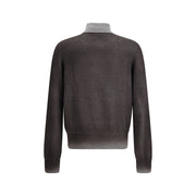 Aragona Cashmere Gray Cashmere Turtleneck