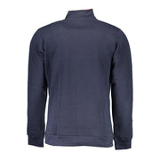 Gianmarco Venturi Blue Cotton Sweatshirt