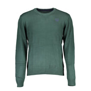 Gianmarco Venturi Green Cotton Sweater