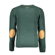 Gianmarco Venturi Green Cotton Sweater