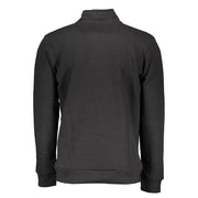 Gianmarco Venturi Black Cotton Sweatshirt