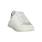 Gaelle Paris White Polyester Sneaker