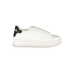 Gaelle Paris White Polyethylene Sneaker