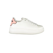 Gaelle Paris Pink Polyethylene Sneaker