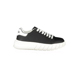 Gaelle Paris Black Polyester Sneaker
