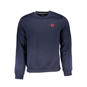 Gianmarco Venturi Blue Cotton Sweatshirt