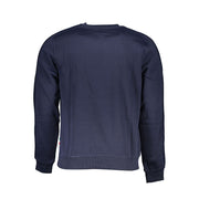 Gianmarco Venturi Blue Cotton Sweatshirt