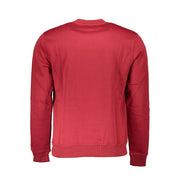 Gianmarco Venturi Rosso Polyester Men Sweatshirt