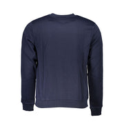 Gianmarco Venturi Blue Cotton Sweatshirt