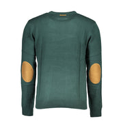 Gianmarco Venturi Green Cotton Sweater