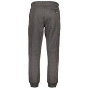 Gianmarco Venturi Gray Cotton Pant