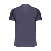 Gianmarco Venturi Blue Cotton Polo Shirt
