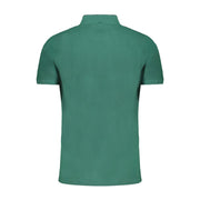 Gianmarco Venturi Green Cotton Polo Shirt